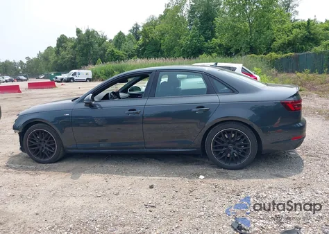 2018 Audi A4 2.0T Premium/2.0T Tech Premium из США, поврежденный, VIN WAUENAF49JA096341